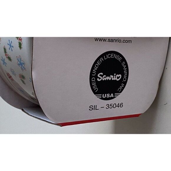 Set Of 2 Hello Kitty Ceramic RAMEKINS Souffle Dish Sleigh Christmas Holiday NEW - Picture 12 of 12